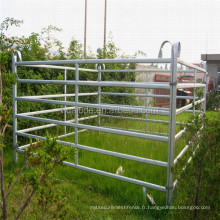 Panneaux de cheval galvanisés à chaud résistants/porte de clôture de ferme de champ d&#39;élevage en métal